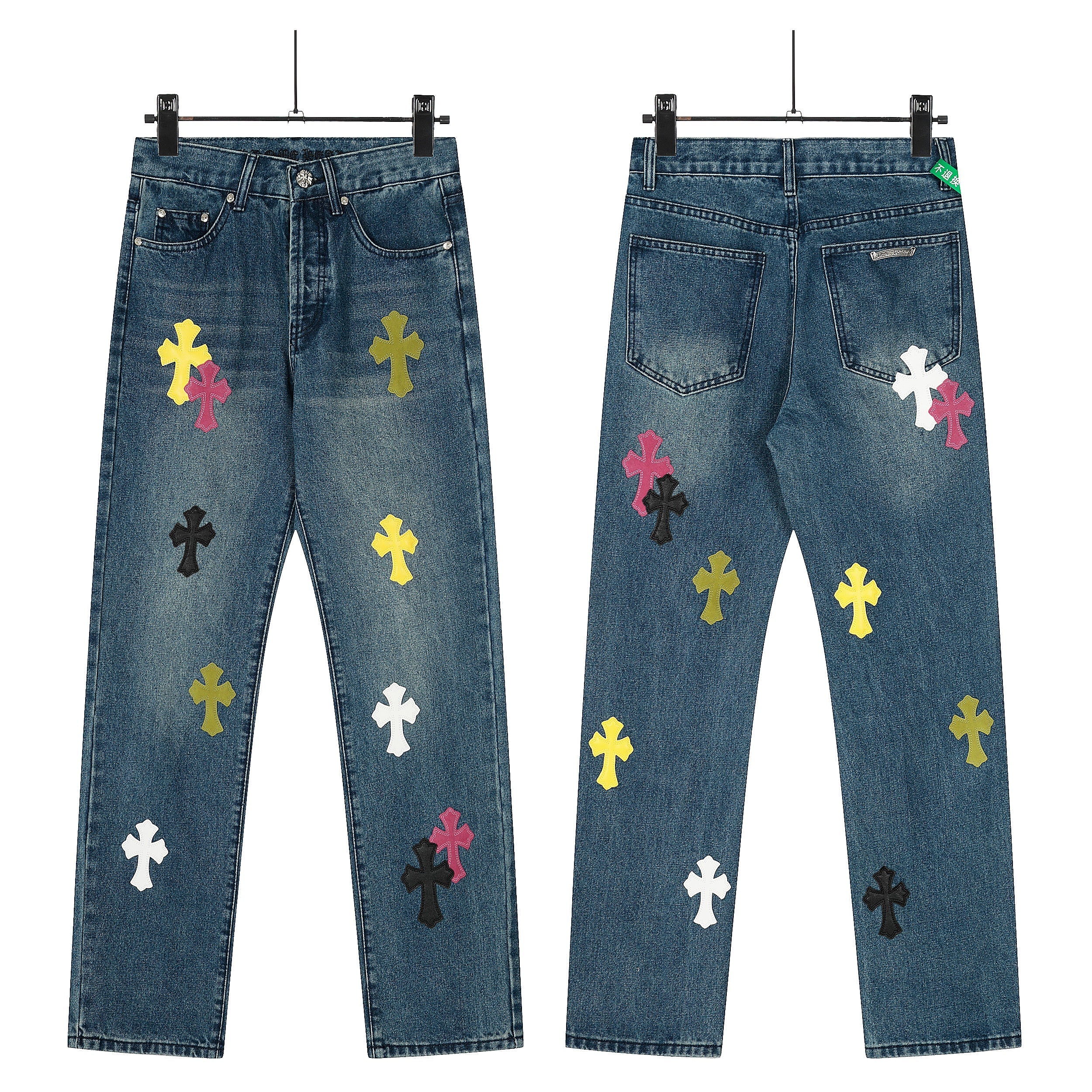 Chrome-Hearts NEW Pants 8156